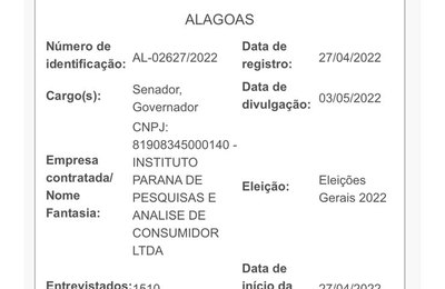 Hoje tem Paraná Pesquisa com números para governo e senado