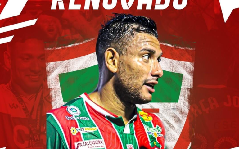 Ibson Melo tem contrato renovado com o CSE para a temporada 2026