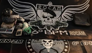 A polícia chegou ao local após denúncias anônimas. Foto: Reprodução.