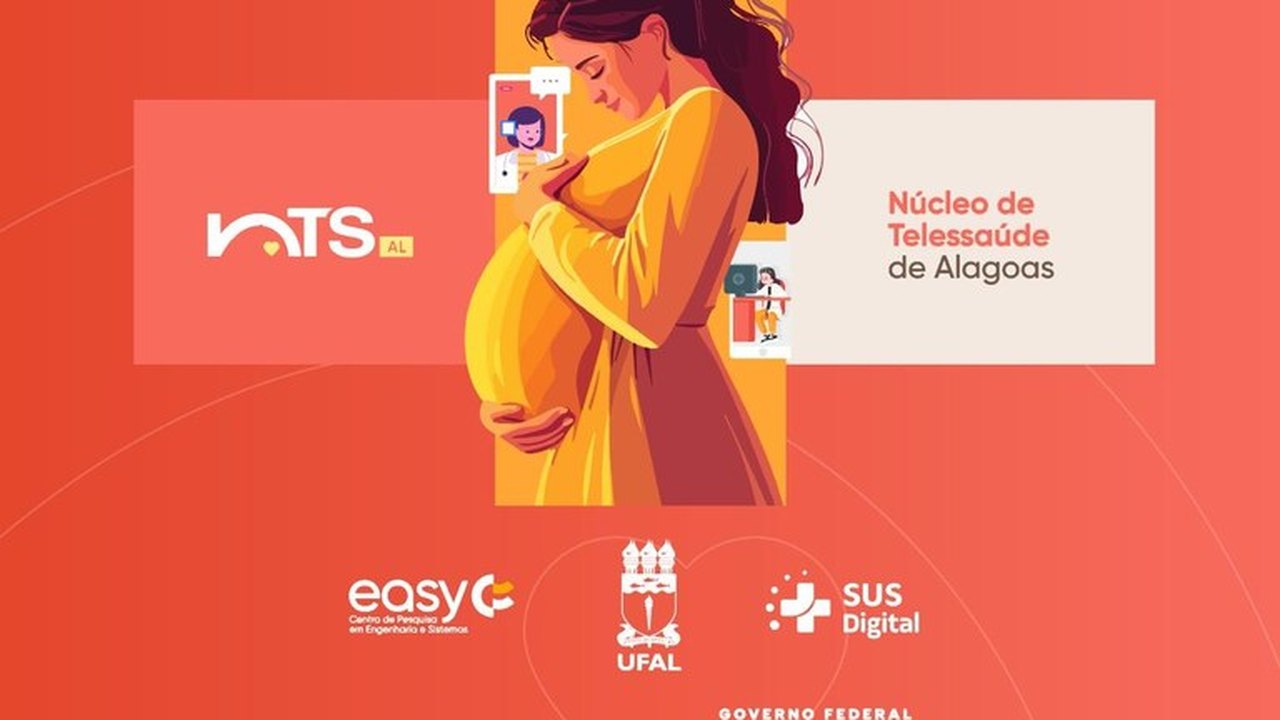 Ufal e Ministério da Saúde lançam Núcleo de Telessaúde de Alagoas com foco em gestantes de Alto Risco