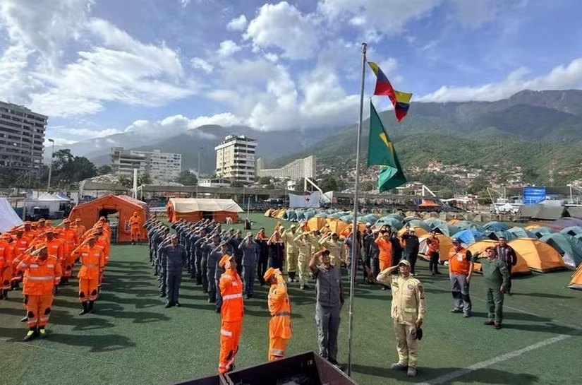 Equipes brasileiras de resgate encerram operação na Venezuela