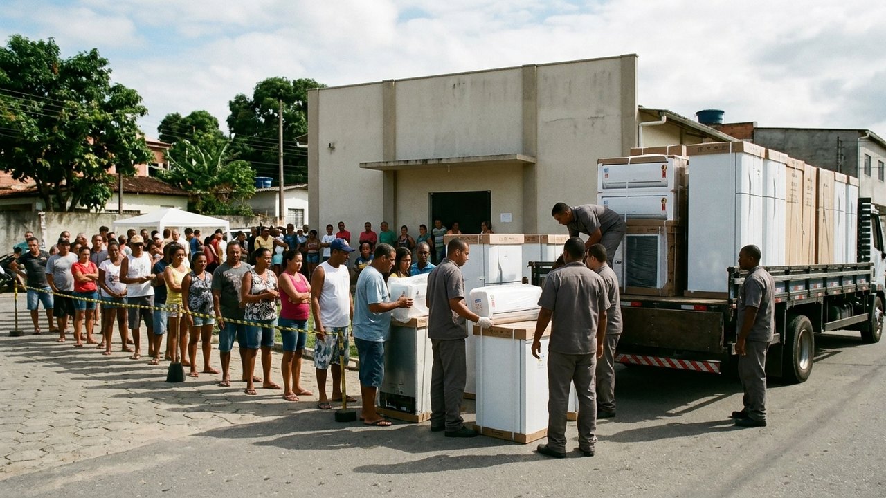 Enel oferece 50% de desconto em geladeiras e ar-condicionado em municípios do Rio