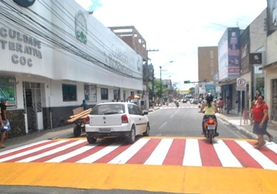 Arapiraca: Prefeitura reforça sinalização na volta às aulas