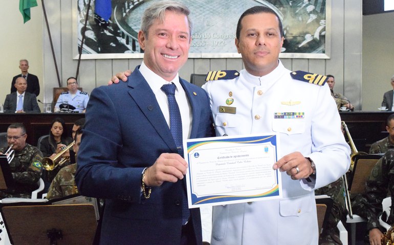 Assembleia Legislativa celebra o Dia da Marinha com sessão solene