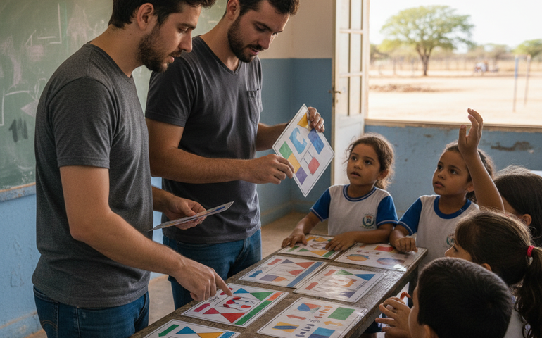 Criada por brasileiros, 'IA desplugada' na educação adapta ferramenta a salas de aula sem internet
