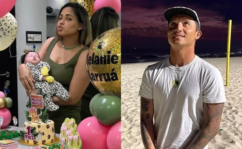 Nakagima desabafa após cobranças para assumir filha de MC Loma