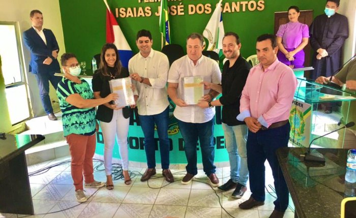 Cidade é pioneira na região Norte de AL nesse processo Cidade é pioneira na região Norte de AL nesse processo