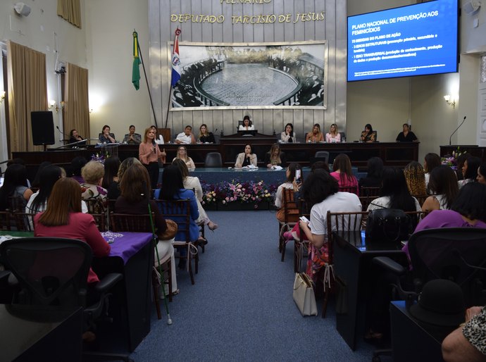 Sessão especial da ALE discute fortalecimento do combate à violência contra a mulher