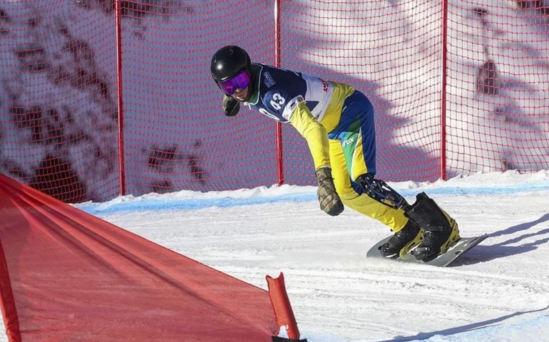 Snowboarder André Barbieri apresenta evolução clínica positiva