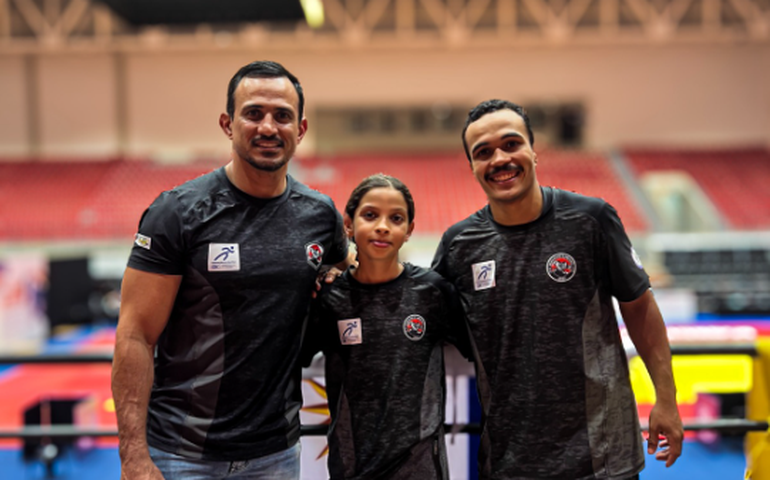 Alagoana Michaelly Tavares chega ao Paraguai para representar o Brasil no Sul-Americano de Judô