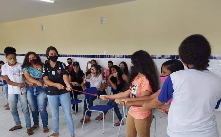 Educação de Anadia realiza gincana para preparar alunos para Prova Brasil