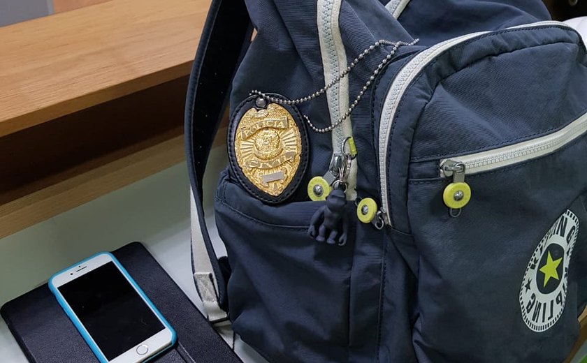 Polícia Civil recupera mochila, celular e tablete de turista do Paraná