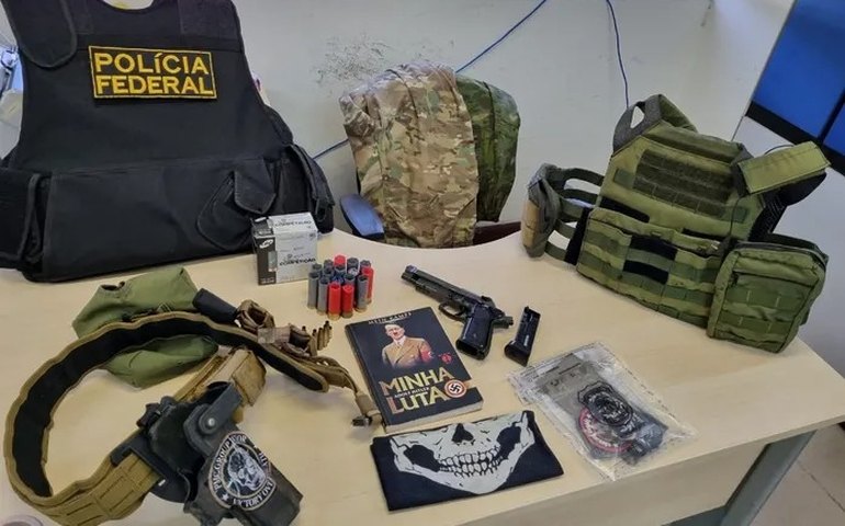 Polícia Federal deflagra Operação Nuremberg e apreende materiais em Maceió por apologia ao nazismo