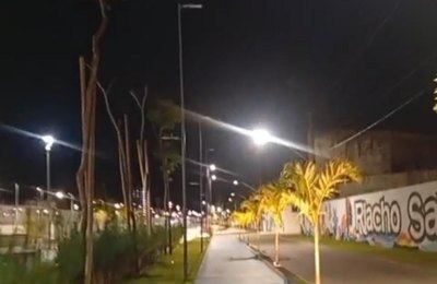 Furto de 400 metros de cabos deixa cinco postes apagados na região do Renasce Salgadinho