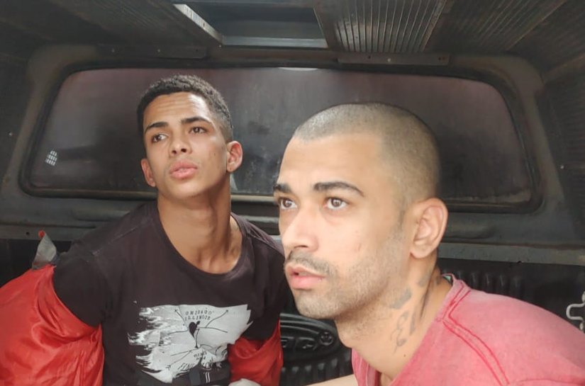Polícia prende mais 3 fugitivos do Baldomero com moto roubada em União dos Palmares