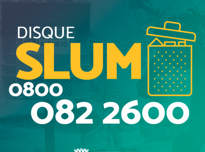 Tem alguma dúvida sobre limpeza urbana? Fale com a Slum