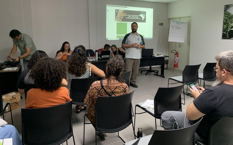 IMA sedia reunião do plano nacional para a conservação de répteis e anfíbios ameaçados do Nordeste