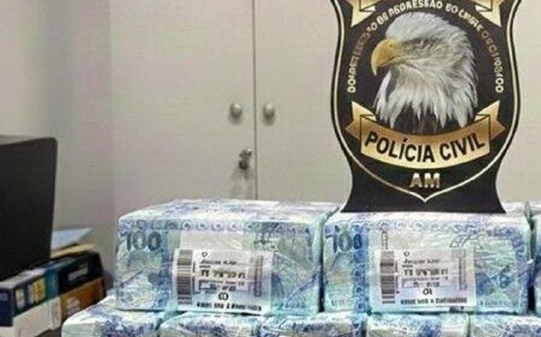 Polícia apreende R$ 1,7 milhão em operação contra o Comando Vermelho no Amazonas