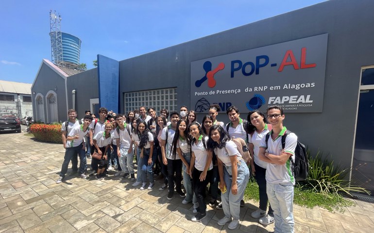 Polo tecnológico da Fapeal e Centro de Inovação recebem alunos do Ifal de Arapiraca