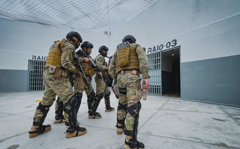 SENAPPEN realiza segunda fase da maior operação para combater a comunicação ilícita nos presídios