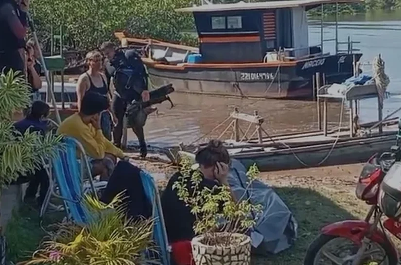 Bombeiros encontram corpo de homem que desapareceu ao mergulhar no Rio Meirim