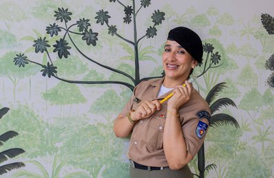 Policial militar de Alagoas dá cores aos sentimentos por meio da pintura