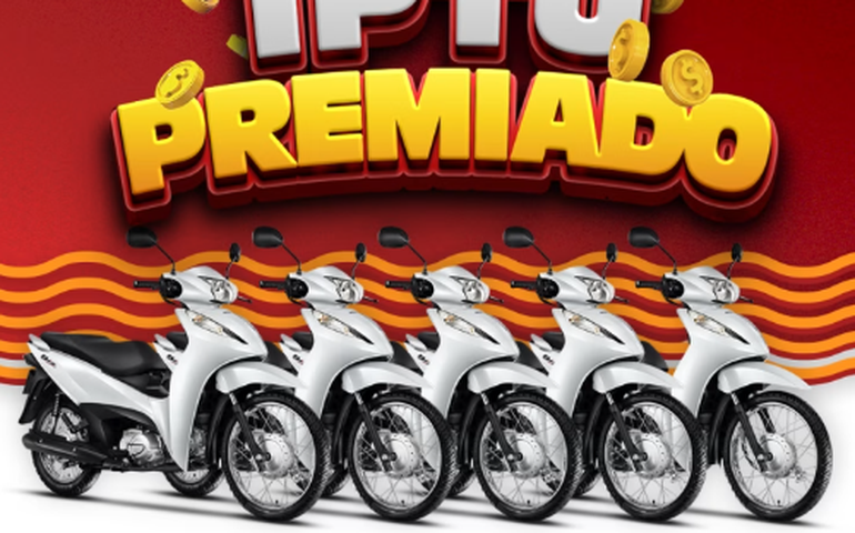 IPTU Premiado em Penedo vai sortear cinco motos Honda Biz