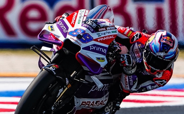 Jorge Martin quebra recorde da pista de Motegi e lerga em primeiro na etapa do Japão de MotoGP