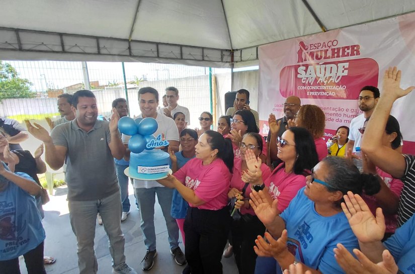 S﻿aúde em Ação chega à 3ª edição com Allan Pierre e Alexandre Ayres celebrando 4 anos da Clínica da Família no Aprígio Vilela
