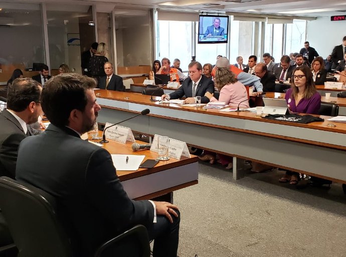 Em Brasília, Jó Pereira pede decretação de estado de calamidade no Pinheiro
