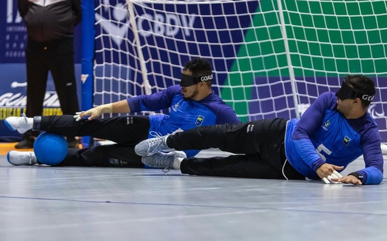 Invicto, Brasil disputa finais do Campeonato das Américas de goalball