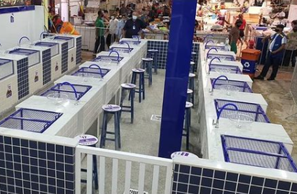 Ponto do Caranguejo é reinaugurado no Centro de Aracaju