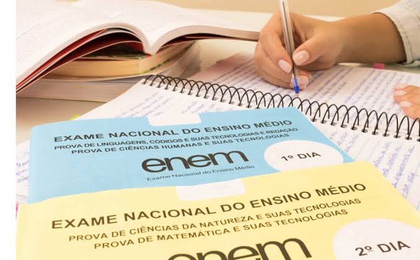 Mais de 80 mil fazem prova do Enem em 268 locais em Alagoas