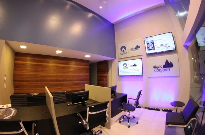 Algás registra índice positivo de atendimento ao cliente