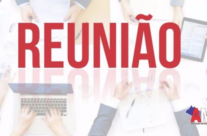 AMA reúne CNM e senador Renan para discutir pautas municipalistas