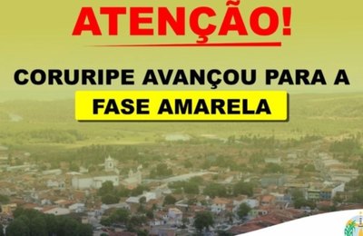 Coruripe avança de fase no Plano de Distanciamento Social Controlado, mas a prefeitura alerta que a pandemia não acabou