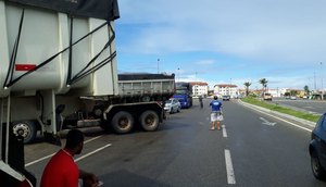Caminhoneiro Barra / Foto: Internauta
