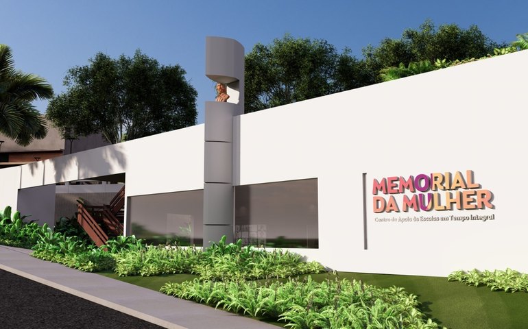 Luciano Barbosa inaugura, nesta sexta (10), Memorial da Mulher e praça modernizada