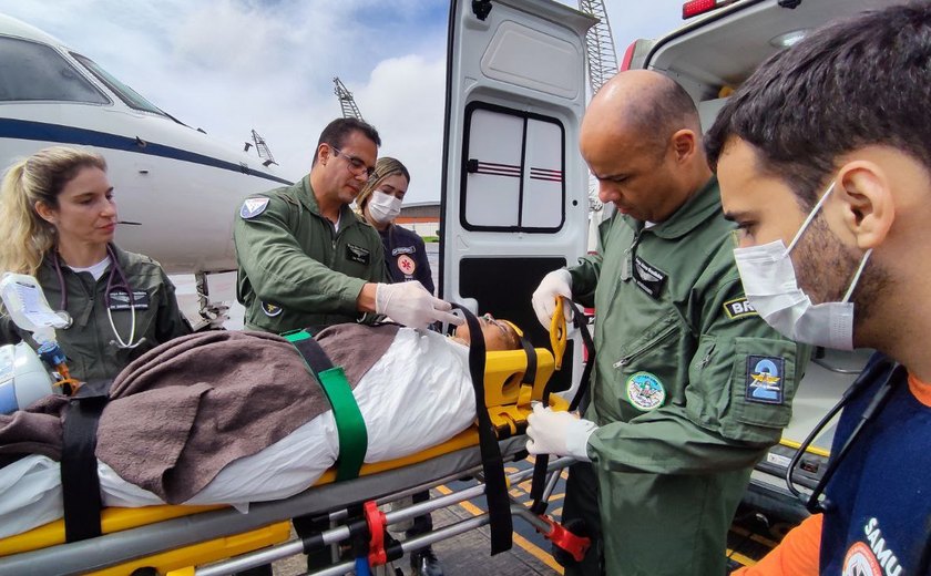 ﻿﻿Único paciente aguardando transplante em Alagoas segue para cirurgia em SP