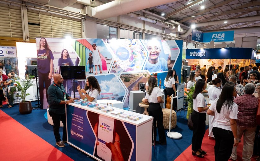 Governo de Alagoas marca presença na 13ª Feira dos Municípios Alagoanos