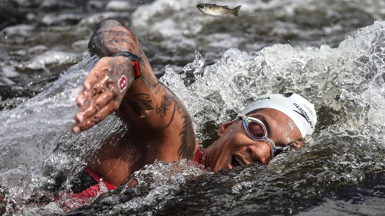 Nova geração das águas abertas surge aos olhos de medalhista olímpica