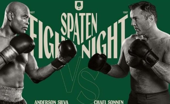 Anderson Silva e Chael Sonnen vão se enfrentar no Spaten Fight Night