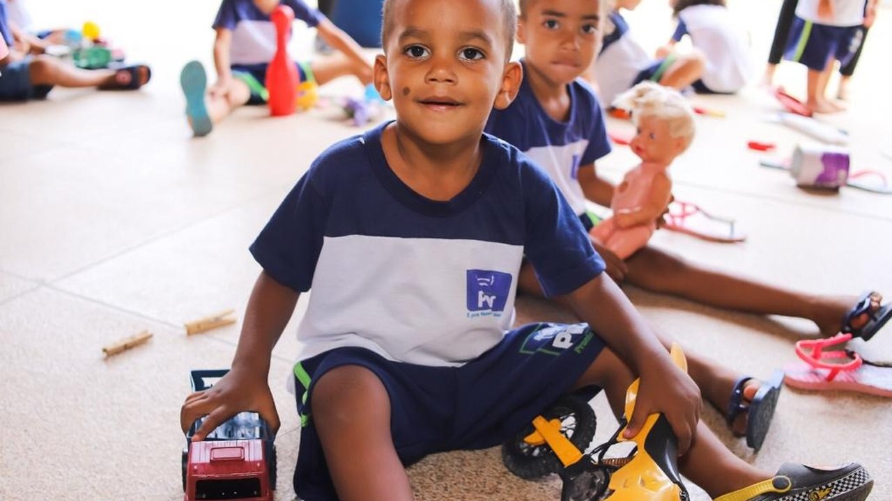 Com 72% das crianças em creches, Pilar projeta matricular 100% da faixa de 0 a 3 anos em 2023