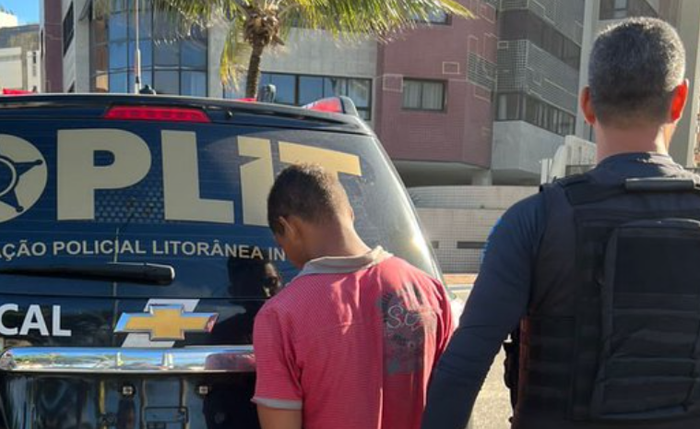 Suspeito foi preso com a mesma roupa do crime Suspeito foi preso com a mesma roupa do crime