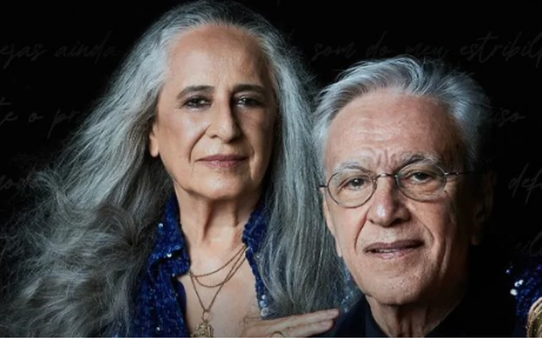 Caetano Veloso e Maria Bethânia farão turnê em dupla pelo Brasil