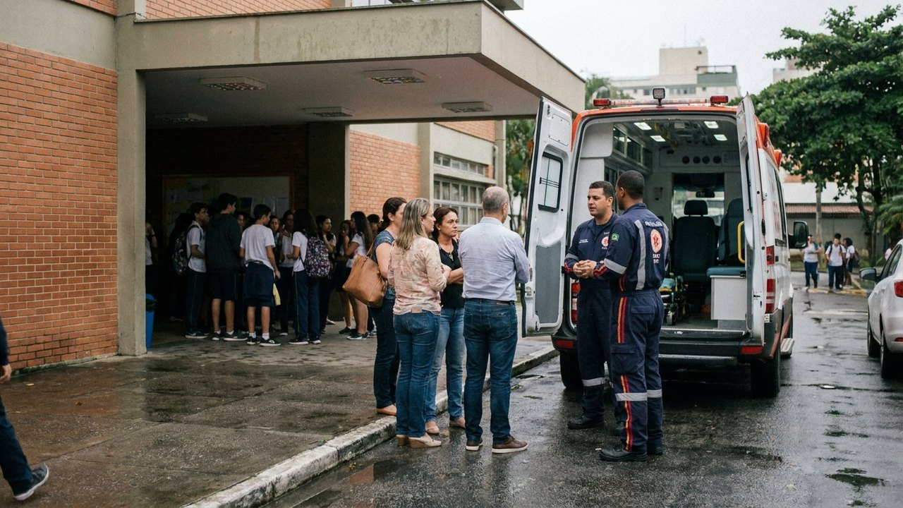 Testes de glicose em escola: pelo menos 15 pessoas são medicadas em hospital da Barra