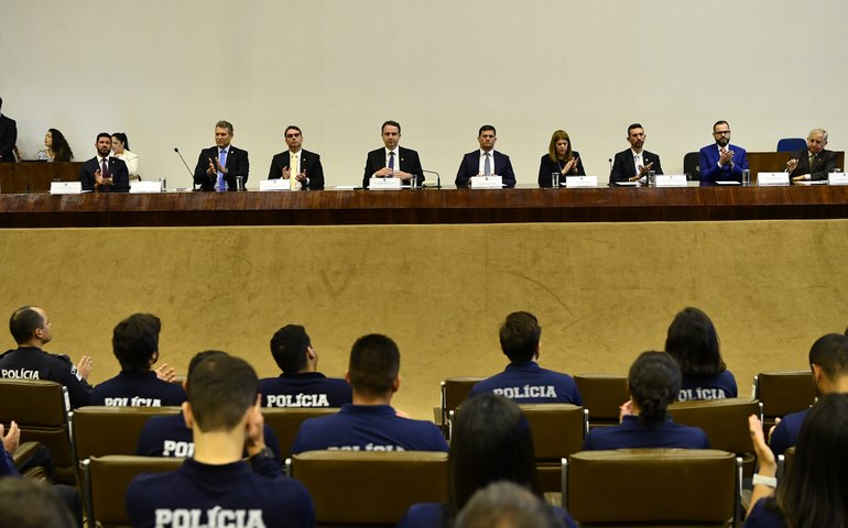 Pacheco comemora formatura de 56 novos policiais legislativos do Senado