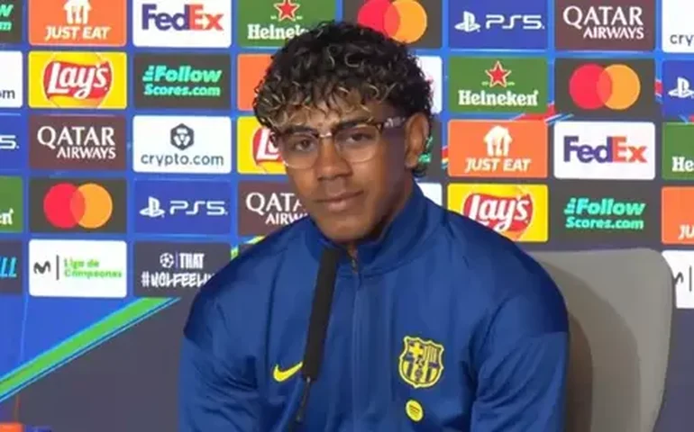 Atlético de Madrid provoca Lamine Yamal após eliminar o Barcelona na Champions League