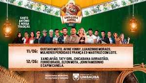 cartaz umbaúba / Foto: Foto: Prefeitura de Umbaúba