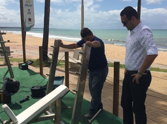 Semel realiza manutenção na Academia Maceió